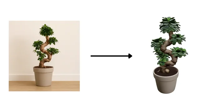 Image to 3D Model visualization